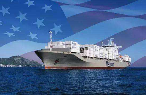 美森快船在海上航線時間是11天