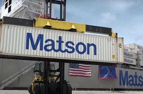 美森正班船是一條航線，我們紐酷國際有開通多種服務的渠道