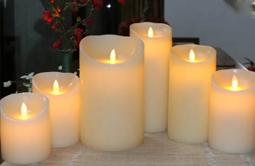 大豆香薰蠟燭香氣溫和、持久