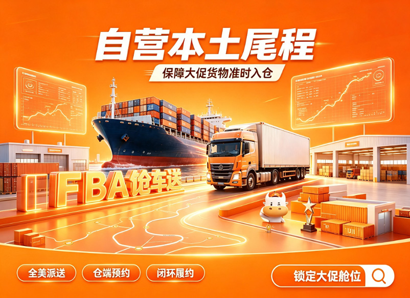 紐酷國際｜自營本土尾程，保障大促貨物準(zhǔn)時入倉